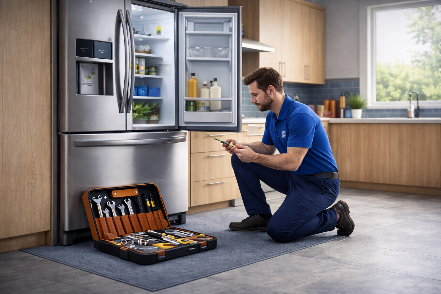 fridge repair service near me fast refrigerator repair technician home service